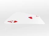 vector ace of heart on abstract playing card background2