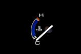 Vehicle temperature gauge