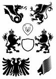 Heraldry design elements
