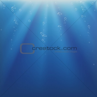 Underwater Light and Bubbles