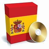 Spanish software box and CD