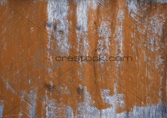 Weathered timber wall