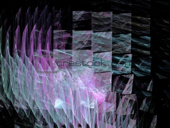 Abstract background. Green - violet palette.