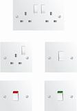 Electric sockets and switches