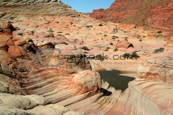 Unique Colored Rock Formations