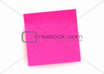 pink sticker