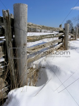 Wooden Fence-Vertical.