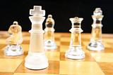 Chess Game -  Focus on the King