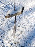 "Winter": Old-fashioned Swing in Snow