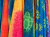 colorful scarfs