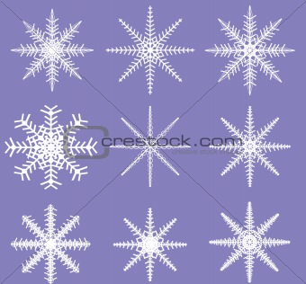 Snowflakes - Ready for Brush Templates