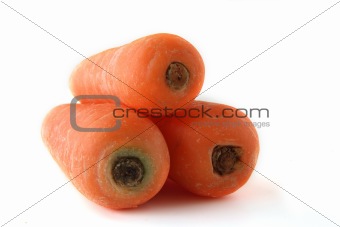 carrots on the background clouseup