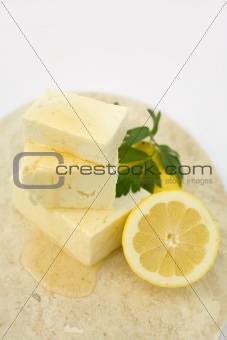 Feta Cheese with Honey