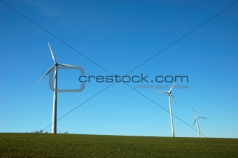 Three Windturbines