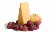 cheese and fruits