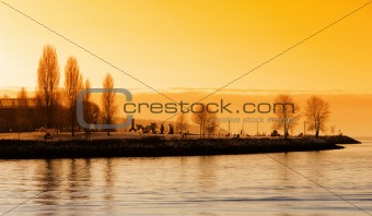 Vancouver Harbour Sunset