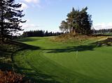 Parkland golf course in Scotland