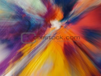 multicolored abstraction