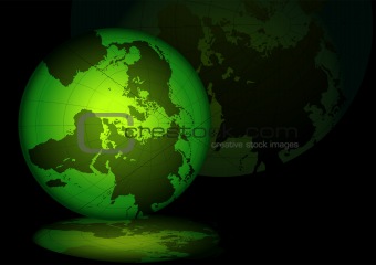 Green globe