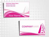 real state business card with logo_10