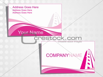 real state business card with logo_10