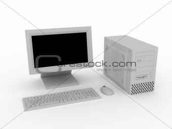 Grey computer