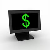 Computer with dollar