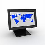Monitor with earth