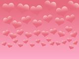 Heart Valentine Background, Hearts for Valentines Day