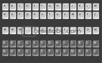 Keyboard Keys Illustration