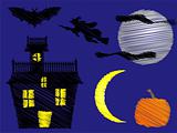 Halloween Elements background