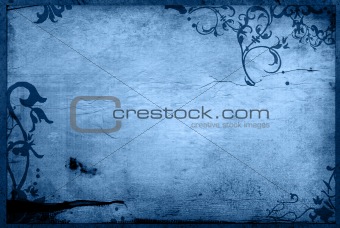 floral style textures and backgrounds frame