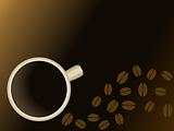 Coffee and Beans background