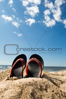 Beach slippers