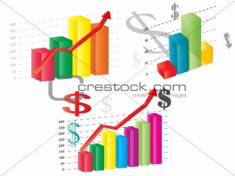 business and financial growth graph