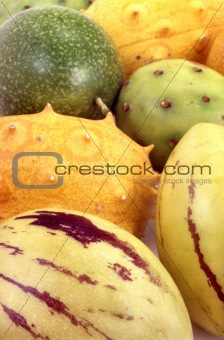 tropical fruits and vegetables