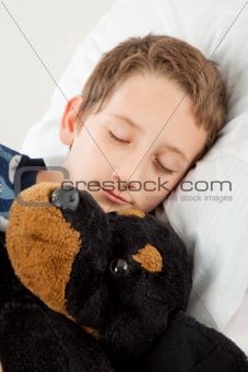 Little Boy Sleeping