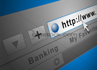 HTTP Surfing - Web browser address bar