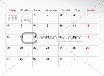Calendar Background 2009