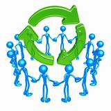 Recycle Unity Circle