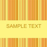 Retro stripe pattern with brown and yellow 