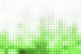 Green and White Glowing Futuristic Light Background