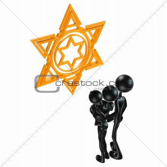 Family With Star Of David