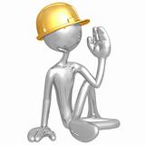 Construction Worker Yoga