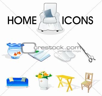 home vector icons