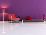 Violet living room