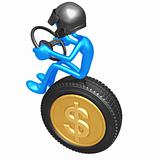 Dollar Coin Currency Racer