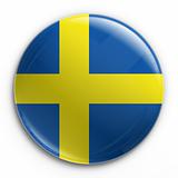 badge - Swedish flag