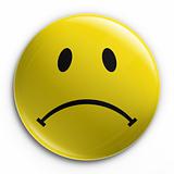 Badge - Sad Smiley