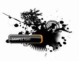 Abstract illustration with place for text. Vector